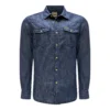 Chemise en denim classique pour hommes