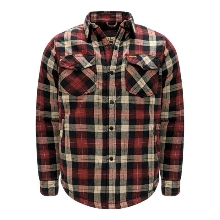 Veste en flanelle pour hommes avec doublure en sherpa – Image 2