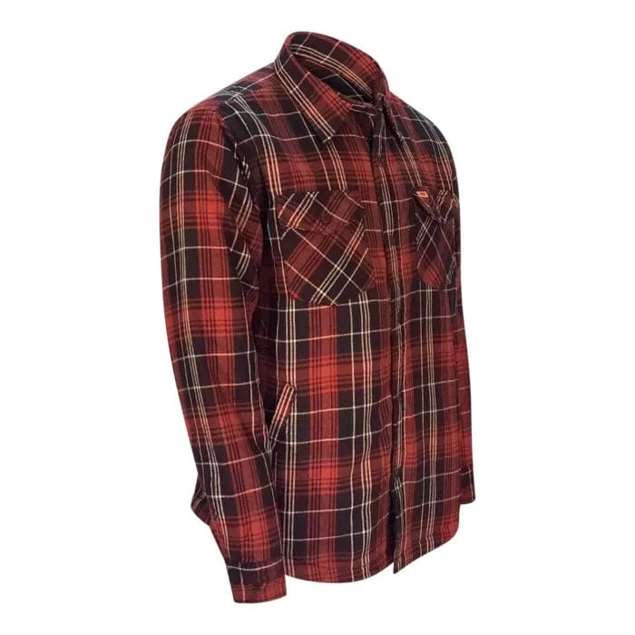 Veste en flanelle pour hommes avec doublure en sherpa – Image 9