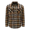 Dark Sand Black Plaid