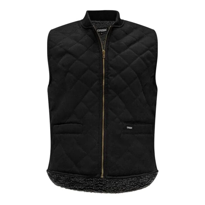 Gilet de travail pour hommes avec doublure Sherpa – Image 3