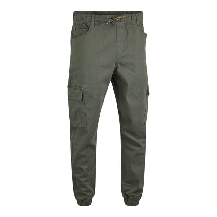Pantalon cargo extensible en sergé Jogger pour hommes